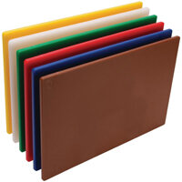 Hygiplas Low Density Chopping Board Set (Pack of 6)