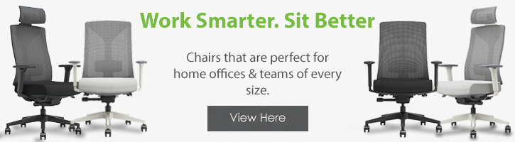 Stocked office chairs