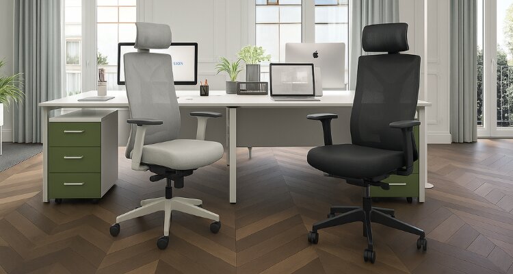 PostureX ergonomic office chair lifestyle image