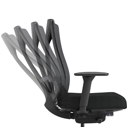 Recline and lock feature on PostureX chair