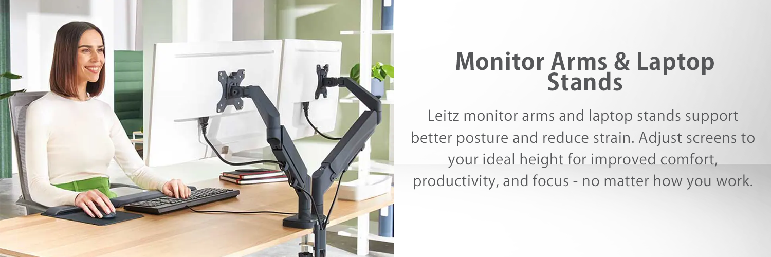Leitz Monitor Arms Banner