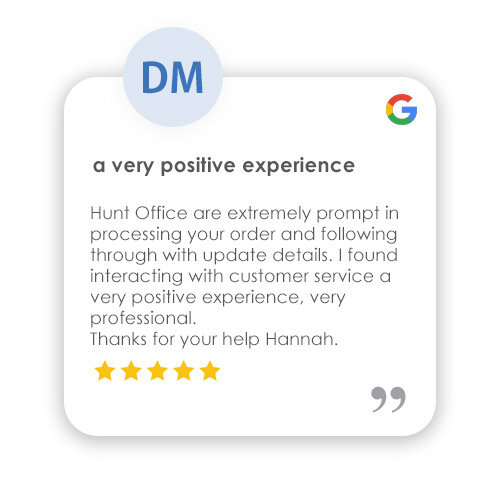 Trustpilot Review: Always get what we need: Always get what we need for our stationery requirements which varies widely with the various endeavors we have going on here! The customer service has been terrific over the years. Speedy delivery service too without any issues. No Complaints! 