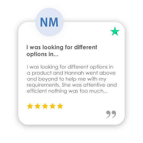 Google Review: I was looking for different options in...