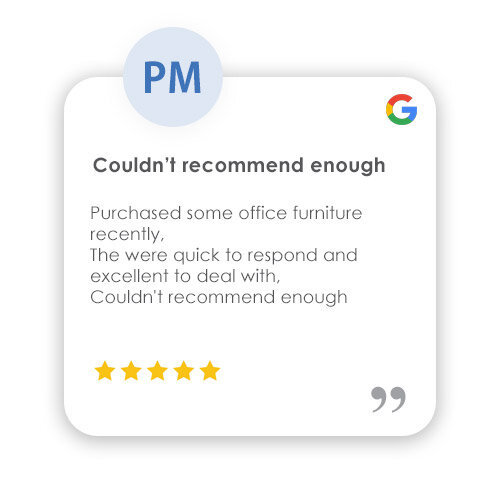 Trustpilot Review: Stellar and rapid service :) - My quotation was received quickly and everything was delivered promptly, enabling me to stock up on essentials for our workplace before a period of procurement downtime. Kasia was a great help and a pleasure to deal with!