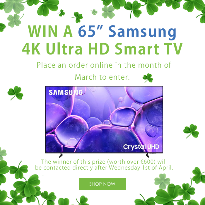 HuntOffice St Patrick's Day Giveaway - Win a Samsung TV
