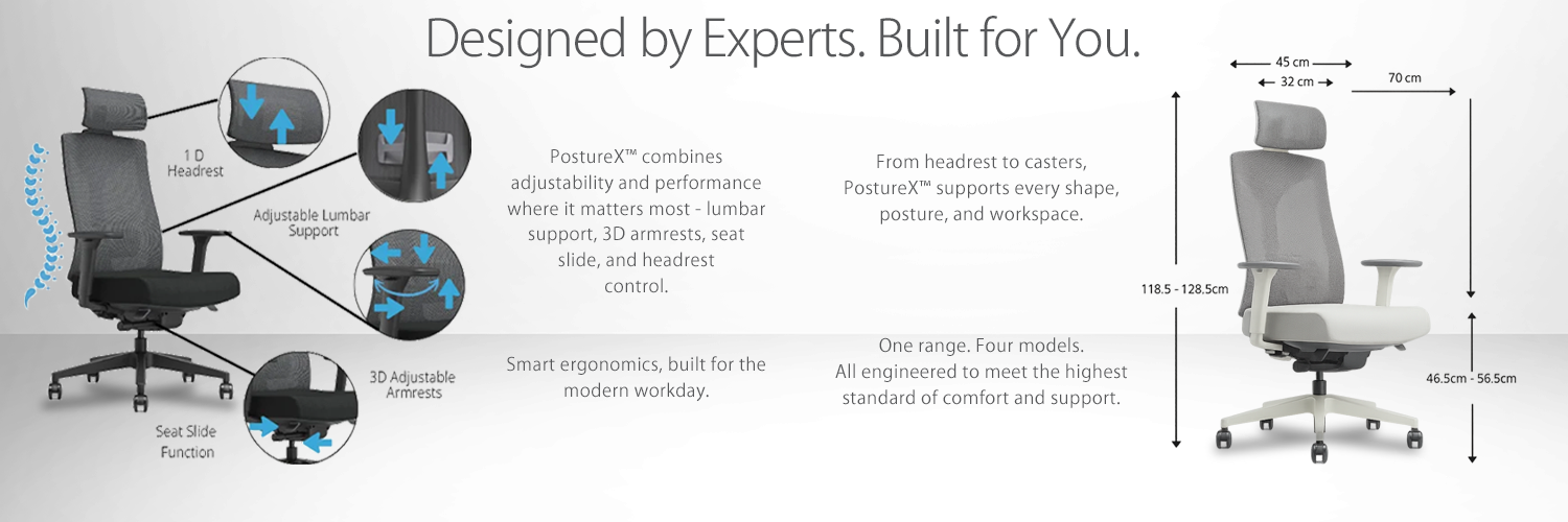 PostureX Specs Banner